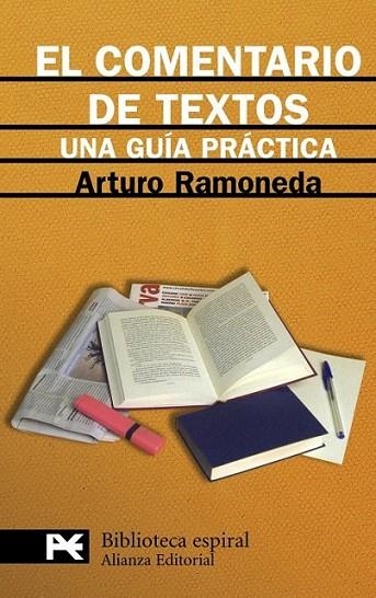 COMENTARIO DE TEXTOS, EL | 9788420662831 | RAMONEDA SALAS, ARTURO | Librería Castillón - Comprar libros online Aragón, Barbastro