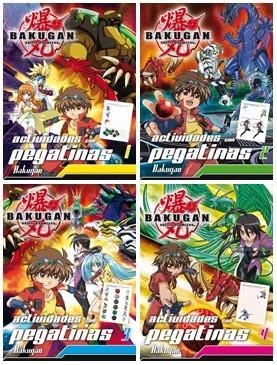 BAKUGAN BATTLE BRAWLERS ACTIVIDADES PEGATINA 1,2,3,4 (4 títulos) | 9788498069969 | Todolibro, Equipo | Librería Castillón - Comprar libros online Aragón, Barbastro