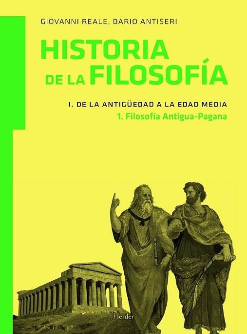 Historia de la filosofía I. De la Antigüedad a la Edad Media 1. Filosofía antigu | 9788425426148 | Reale, Giovanni/Antiseri, Dario | Librería Castillón - Comprar libros online Aragón, Barbastro