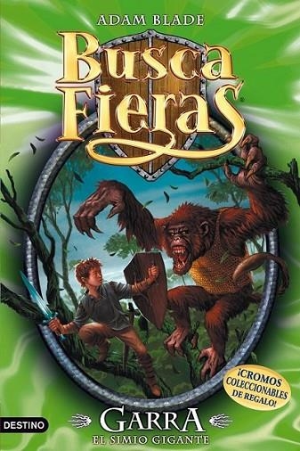 GARRA EL SIMIO GIGANTE - BUSCA FIERAS 8 | 9788408092926 | ADAM BLADE | Librería Castillón - Comprar libros online Aragón, Barbastro