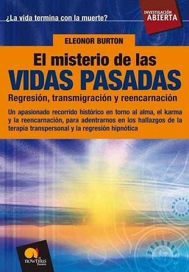 MISTERIO DE LAS VIDAS PASADAS, EL | 9788497639279 | BURTON, ELEONOR | Librería Castillón - Comprar libros online Aragón, Barbastro