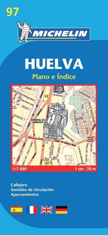 MAPA HUELVA PLANO PLEGADO MICHELIN 19097 | 9782067158498 | MICHELIN | Librería Castillón - Comprar libros online Aragón, Barbastro