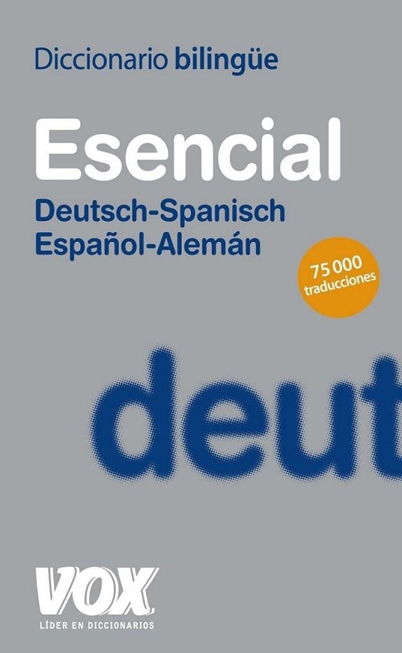 DICCIONARIO VOX ESENCIAL ALEMÁN-ESPAÑOL DEUTSCH-SPANISCH | 9788499740034 | Librería Castillón - Comprar libros online Aragón, Barbastro