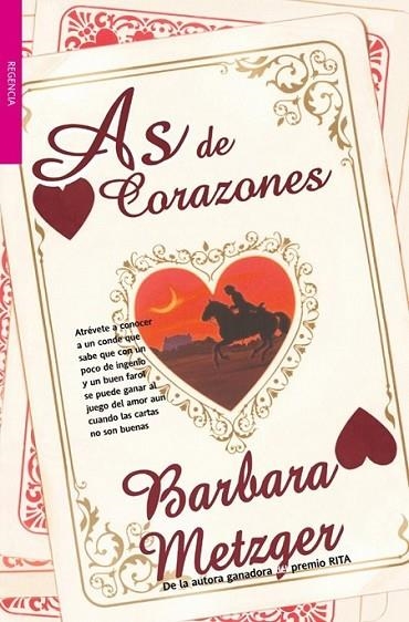 AS DE CORAZONES | 9788498006964 | METZGER, BARBARA | Librería Castillón - Comprar libros online Aragón, Barbastro