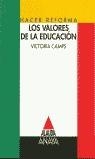 Los valores de la educación | 9788420761480 | Camps, Victoria | Librería Castillón - Comprar libros online Aragón, Barbastro