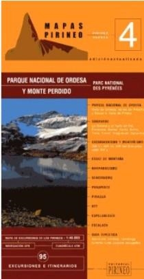 MAPA PIRINEO PARQUE NACIONAL DE ORDESA Y MONTE PERDIDO | 9788487997440 | VV.AA. | Librería Castillón - Comprar libros online Aragón, Barbastro