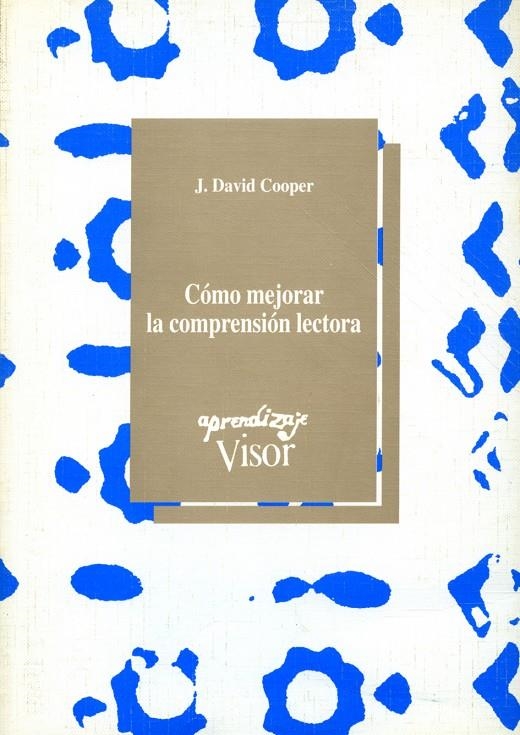 COMO MEJORAR LA COMPRENSION LECTORA | 9788477740735 | COOPER, DAVID | Librería Castillón - Comprar libros online Aragón, Barbastro