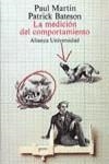 La medición del comportamiento | 9788420626734 | Bateson, Patrick/Martin, Paul | Librería Castillón - Comprar libros online Aragón, Barbastro