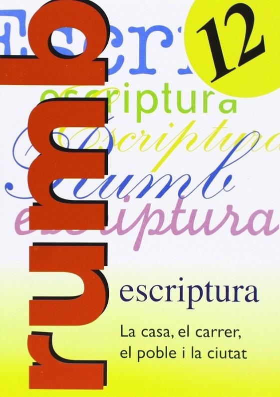 RUMB 2000 12 QUADERN ESCRIPTURA | 9788486545208 | MARTI FUSTER, R. M. | Librería Castillón - Comprar libros online Aragón, Barbastro