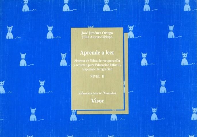 Aprende a leer - Nivel II | 9788477742715 | Jiménez Ortega, José/Alonso Obispo, Julia | Librería Castillón - Comprar libros online Aragón, Barbastro