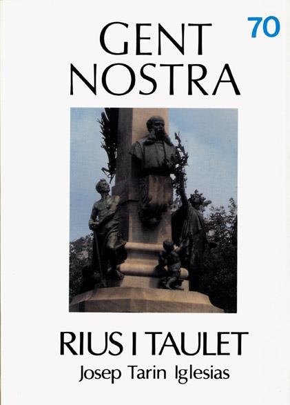 Rius i Taulet | 9788473271967 | Tarín-Iglesias, Josep | Librería Castillón - Comprar libros online Aragón, Barbastro