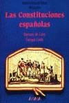 Las constituciones españolas | 9788420756608 | Lario, Dámaso de / Linde Paniagua, Enrique | Librería Castillón - Comprar libros online Aragón, Barbastro