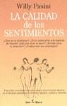 La calidad de los sentimientos | 9788432247149 | Pasini, Willy | Librería Castillón - Comprar libros online Aragón, Barbastro