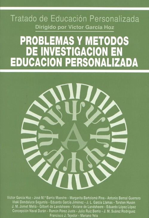 Problemas y métodos de investigación en educación personalizada | 9788432130458 | García Hoz, Víctor | Librería Castillón - Comprar libros online Aragón, Barbastro