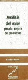 Análisis del valor para la mejora de los productos | 9788486703653 | Litaudon, Maurice / Réfabert, Anne | Librería Castillón - Comprar libros online Aragón, Barbastro