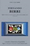 Fernando Birri | 9788437614342 | Birri, Fernando | Librería Castillón - Comprar libros online Aragón, Barbastro