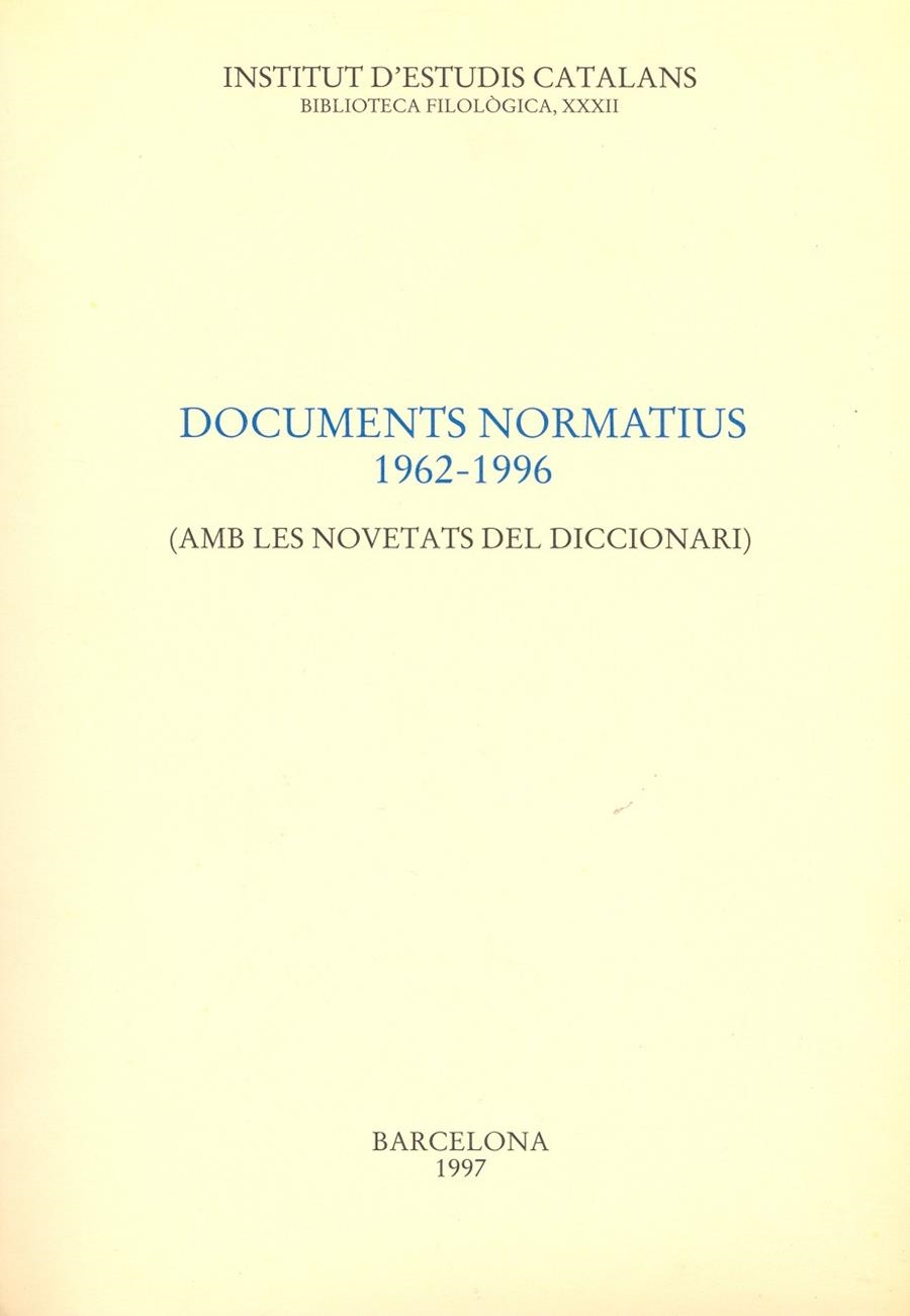 DOCUMENTS NORMATIUS 1962-1996 AMB NOVETATS DICCION | 9788472833579 | Librería Castillón - Comprar libros online Aragón, Barbastro