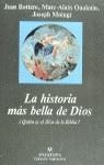 HISTORIA MAS BELLA DE DIOS, LA | 9788433905581 | BOTTERO, JEAN | Librería Castillón - Comprar libros online Aragón, Barbastro