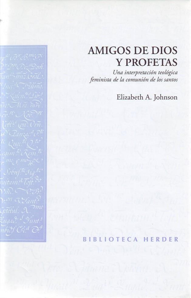 Amigos de Dios y profetas | 9788425422966 | Johnson, Elizabeth A. | Librería Castillón - Comprar libros online Aragón, Barbastro