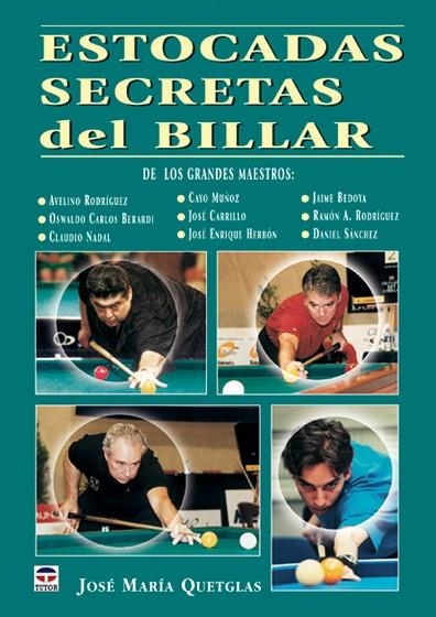 ESTOCADAS SECRETAS DEL BILLAR | 9788479024529 | Quetglas, José María | Librería Castillón - Comprar libros online Aragón, Barbastro