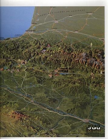 CAMINOS DE SANTIAGO (MAPA PLASTIFICADO PANORAMICO) | 9788482161723 | Angulo Bernard, Miguel | Librería Castillón - Comprar libros online Aragón, Barbastro