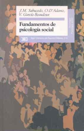 FUNDAMENTOS DE PSICOLOGIA SOCIAL | 9788432309632 | SABUCEDO, J.M. | Librería Castillón - Comprar libros online Aragón, Barbastro