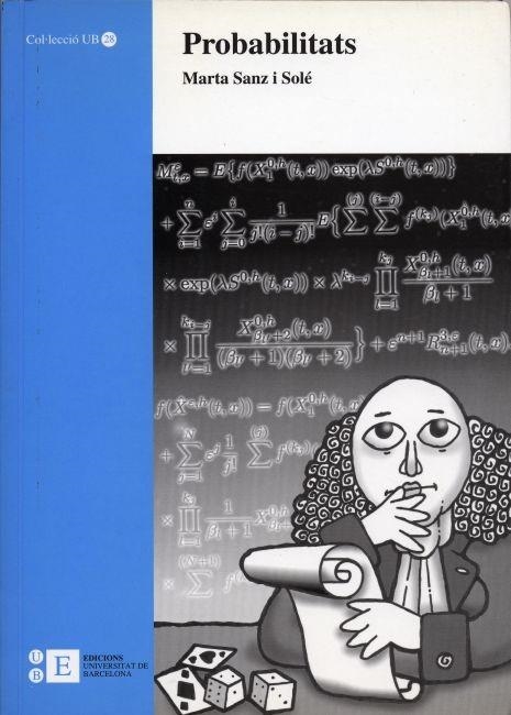 PROBABILITATS | 9788483380918 | SANZ SOLE, MARTA | Librería Castillón - Comprar libros online Aragón, Barbastro