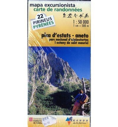 PICA D'ESTATS-ANETO MAPA RANDONEES | 9782841820313 | RANDO EDITORS | Librería Castillón - Comprar libros online Aragón, Barbastro