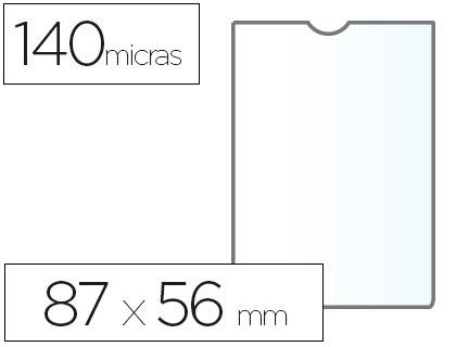 FUNDA PORTACARNET PLASTICO NIF 87X56MM ESSELTE 46001 | 8411772000600 | Librería Castillón - Comprar libros online Aragón, Barbastro