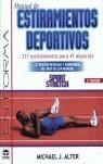 MANUAL DE ESTIRAMIENTOS DEPORTIVOS | 9788479022372 | Alterm, Michael J. | Librería Castillón - Comprar libros online Aragón, Barbastro