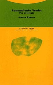 PENSAMIENTO VERDE UNA ANTOLOGIA | 9788481643282 | DOBSON, ANDREW | Librería Castillón - Comprar libros online Aragón, Barbastro