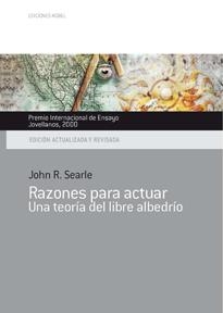 RAZONES PARA ACTUAR | 9788489770751 | SEARLE, JOHN R. | Librería Castillón - Comprar libros online Aragón, Barbastro