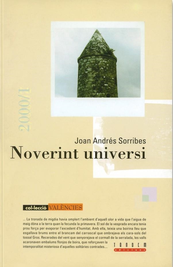 NOREVINT UNIVERSI (CATALA) | 9788481313000 | SORRIBES, JOAN ANDRES | Librería Castillón - Comprar libros online Aragón, Barbastro