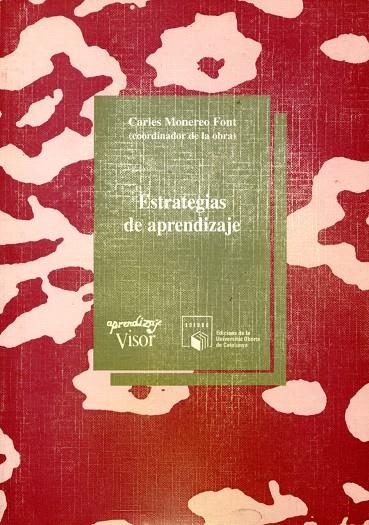 ESTRATEGIAS DE APRENDIZAJE | 9788477741367 | MONEREO FONT, CARLES | Librería Castillón - Comprar libros online Aragón, Barbastro