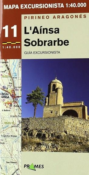 AINSA SOBRARBE MAPA EXCURSIONISTA 11 E:1:40000 | 9788483210741 | Chéliz, Ángel | Librería Castillón - Comprar libros online Aragón, Barbastro