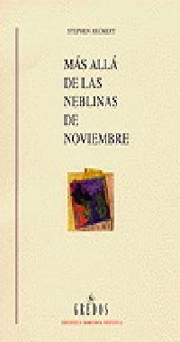 MAS ALLA DE LAS NEBLINAS DE NOVIEMBRE (BRH) | 9788424922801 | RECKERT, STEPHEN | Librería Castillón - Comprar libros online Aragón, Barbastro