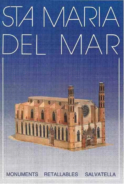 SANTA MARIA DEL MAR (RETALLABLES) | 9788472103993 | SALVATELLA, MIGUEL A. | Librería Castillón - Comprar libros online Aragón, Barbastro