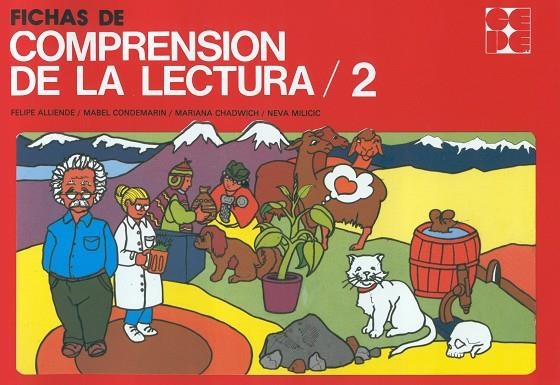 FICHAS DE COMPRENSION DE LA LECTURA 2 | 9788478690565 | CONDEMARIN, MABEL | Librería Castillón - Comprar libros online Aragón, Barbastro