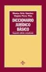 DICCIONARIO JURIDICO BASICO | 9788430941681 | ORTIZ SANCHEZ, MONICA | Librería Castillón - Comprar libros online Aragón, Barbastro