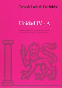 CURSO DE LATIN DE CAMBRIDGE 4-A | 9788474056921 | HERNANDEZ VIZUETE, JOSE | Librería Castillón - Comprar libros online Aragón, Barbastro