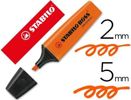 ROTULADOR FLUORESCENTE STABILO BOSS 70/54 NARANJA | 4006381333672 | Librería Castillón - Comprar libros online Aragón, Barbastro