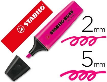 ROTULADOR FLUORESCENTE STABILO BOSS 70/56  ROSA FUCSIA | 4006381333689 | Librería Castillón - Comprar libros online Aragón, Barbastro