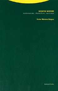 SOBRE MORIR | 9788481645033 | MENDEZ BAIGES, VICTOR | Librería Castillón - Comprar libros online Aragón, Barbastro