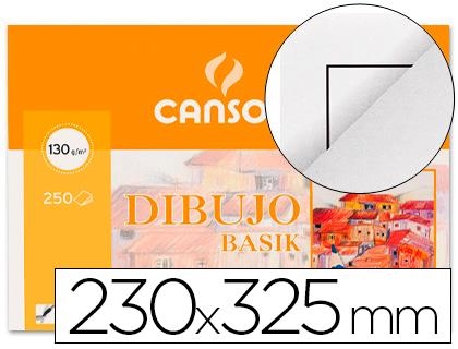 PAPEL DIBUJO LAMINA BASIK A4 CON RECUADRO 250H 130GR 230X325 MM GUARRO CANSON 200400738 | 8422714007380 | Librería Castillón - Comprar libros online Aragón, Barbastro