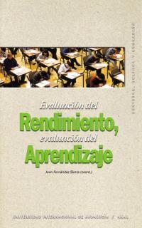 EVALUACION DEL RENDIMIENTO EVALUACION DEL APRENDIZAJE | 9788446019787 | FERNANDEZ SIERRA, JUAN (COORD.) | Librería Castillón - Comprar libros online Aragón, Barbastro