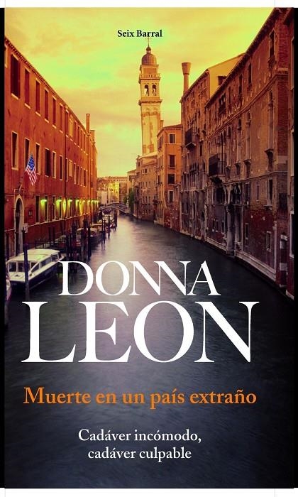 MUERTE EN UN PAIS EXTRAÑO | 9788432219900 | LEON, DONNA | Librería Castillón - Comprar libros online Aragón, Barbastro