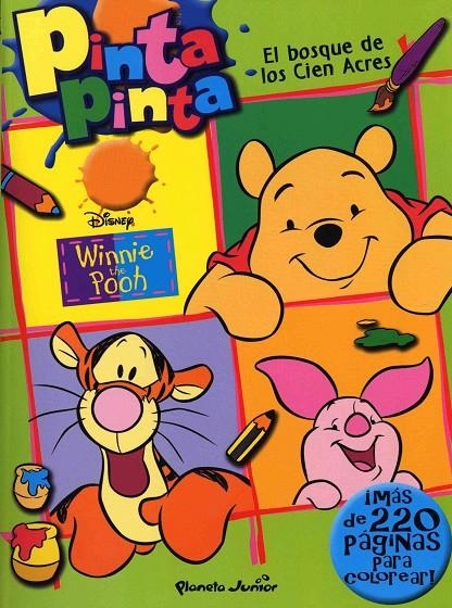 PINTA PINTA EL BOSQUE DE LOS CIEN ACRES WINNIE THE POOH | 9788408042952 | Librería Castillón - Comprar libros online Aragón, Barbastro