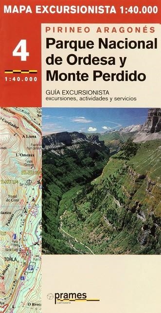 MAPA PARQUE NACIONAL DE ORDESA Y MONTE PERIDO 1:40000 | 9788483211311 | Lampre, Fernando | Librería Castillón - Comprar libros online Aragón, Barbastro