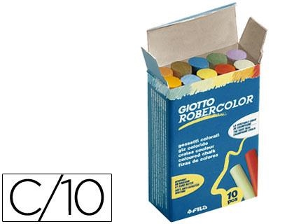 TIZA GIOTTO ROBERCOLOR 10UN COLORES SURTIDOS | 8000825538605 | Librería Castillón - Comprar libros online Aragón, Barbastro