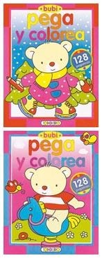 BUBI PEGA Y COLOREA CON PEGATINAS | 9788484263586 | Librería Castillón - Comprar libros online Aragón, Barbastro